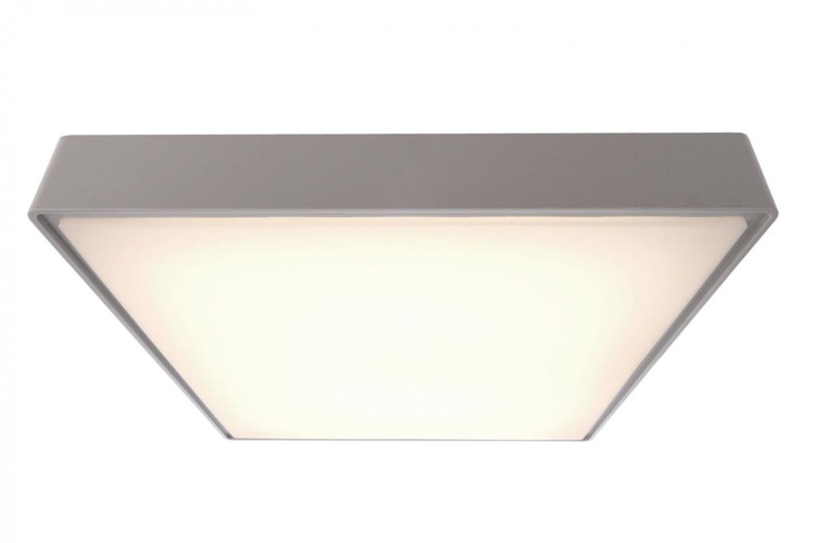 Přisazená - IMPR 348007 Stropní svítidlo Quadrata III 20W LED 3000K 890lm šedá - LIGHT IMPRESSIONS - foto 1