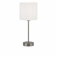 Stolní lampy dekorační - BRILO 7002-016 Stolní lampa, max. 25 W, 38,5 cm, bílé - BRILO