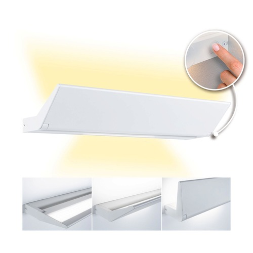 Nepřímé osvětlení - P 79506 LED nástěnné svítidlo 3-krokové-stmívatelné Ranva 2700K / 230V 13 / 1x2W stmívatelné bílá mat - PAULMANN - foto 1