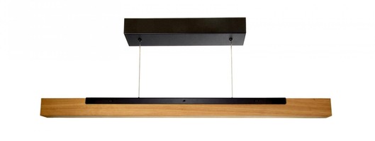 Vystaveno - IMPR 342234X VÝPRODEJ VZORKU - Deko-Light závěsné svítidlo Madera 13W DIM 3000K dub 1600lm 900mm hnědá/černá - LIGHT IMPRESSIONS