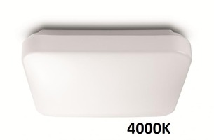 Hranatá - PH 31110/31/P3 LED Stropní svítidlo Philips Mauve 31110/31/P3 bílé 4000K - PHILIPS (915004575603)