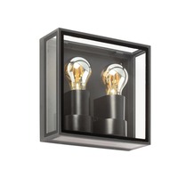 Nástěnná - FARO 71306 POMO nástěnná lampa, tmavě šedá - FARO