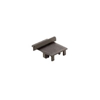 Krytky pro Al profily - IMPR 988156 Deko-Light profil koncovka - Combo Klick T-profil koncovka, 35 F + V5-U-2510, černá, 2 St