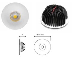 LED moduly - BPM 15CLF60-1 Žárovka LED 16W Bridgelux 4000K 1522lm 60º - BPM