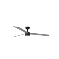 Ventilátory - FARO 34287-1TW CRUISER XL LED stropní ventilátor, černá s DC motorem - FARO