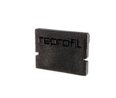 Krytky pro Al profily - IMPR 979002 Koncovka H-AU-01-10 černá 16 mm 2 ks - LIGHT IMPRESSIONS