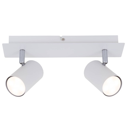 Bodová - BRILO 2857-026 Bodové svítidlo 29 cm 2xGU10 40W bílé - BRILO - foto 1