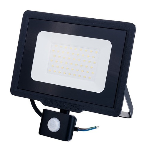LED reflektory - LED SMD Floodlight Black City Line se snímačem PIR - foto 1