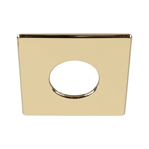 Pro zapuštěná svítidla - LA 1007183 UNIVERSAL DOWNLIGHT kryt pro downlight IP65, hranatý, zlatý - BIG WHITE (SLV) - foto 1