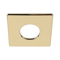 Pro zapuštěná svítidla - LA 1007183 UNIVERSAL DOWNLIGHT kryt pro downlight IP65, hranatý, zlatý - BIG WHITE (SLV)