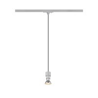 Svítidla - LA 1008209 PURI 2.0 Basic 1~ závěsné svítidlo, GU10, délka závěsu 200cm, 1x max. 6W, šedá - BIG WHITE (SLV)