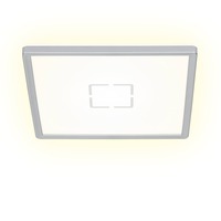 Hranatá - BRI 3390-014 Slim svítidlo LED panel, 29,3 cm, 2400 lm, 18 W, stříbrná - BRILONER
