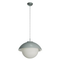 Koule - OS LUK60540 LUKIDA ST3 závěsné skleněné svítidlo šedá / bílá IP40 4000 K 27W LED - OSMONT