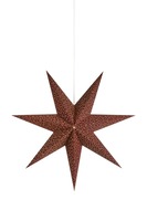 Interiérové dekorace - MAR 705323 Baroque bordó závěsná hvězda 75 cm - Markslöjd