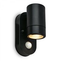 Nástěnná - BRILO 3789015 LED nástěnné svítidlo, pohybové čidlo, voděodolné a prachotěsné - BRILO