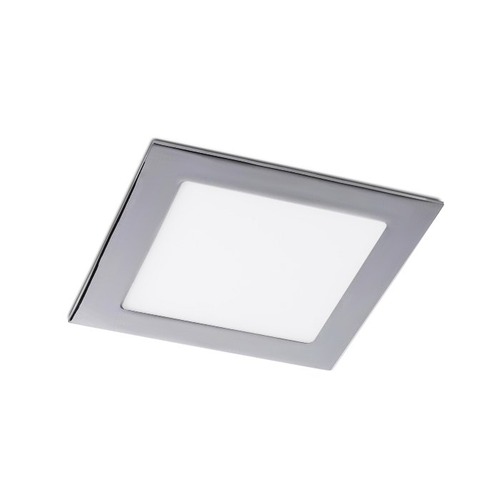 Hranatá - RED R12190 SLENDER SQ 17 zápustná černý chrom 230V LED 12W 3000K - RED - DESIGN RENDL - foto 1