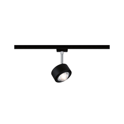 Svítidla - P 96812 URail LED lištový spot Aldan spot 8W 4000K stmívatelné 230V černá mat/černá - PAULMANN - foto 1
