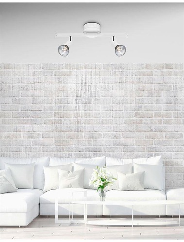 Bodová - NV 661002 Bodové svítidlo BASE matný bílý kov GU10 2x5W IP20 bez žárovky - NOVA LUCE - foto 1