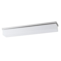 Podélná - OS SYL51426 SYLVIA 2 X14 stropní/nástěnné skleněné svítidlo nerez / bílá IP44 3000 K 18W LED - OSMONT