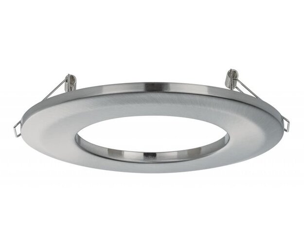 Pro zapuštěná svítidla - P 92498 Zápustné svítidlo - adaptér kartáč.železo pro zápust.otvory 75-120mm - PAULMANN - foto 1