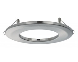 Pro zapuštěná svítidla - P 92498 Zápustné svítidlo - adaptér kartáč.železo pro zápust.otvory 75-120mm - PAULMANN