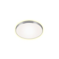 Kruhová - BRI 3443119 LED stropní svítidlo, pr. 28,5 cm, 12 W, hliník-bílé (starý kód: BRI 3443-119) - BRILONER
