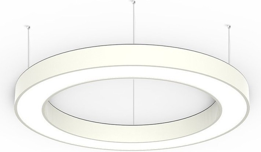 Kruhová - BPM 10193.04.W.OP.3K.PU Svítidlo závěsné ALBERTA S-LIGHT bílé stmívatelné PUSH 37W 650mm - BPM - foto 1