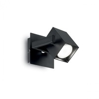 Bodová - ILUX 073569 Bodové stropní a nástěnné svítidlo Ideal Lux Mouse AP1 nero 073569 1x50W černé - IDEALLUX