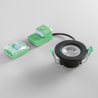 Kruhová - FAN INC-BBC-R85-NER Koupelnové zapuštěné svítidlo BBC 750 lm CRI 80 IP65 CCT DIM - FANEUROPE