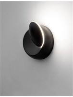 Nepřímé osvětlení - NV 910162 Nástěnné svítidlo ODIN černý hliník LED 5W - NOVA LUCE