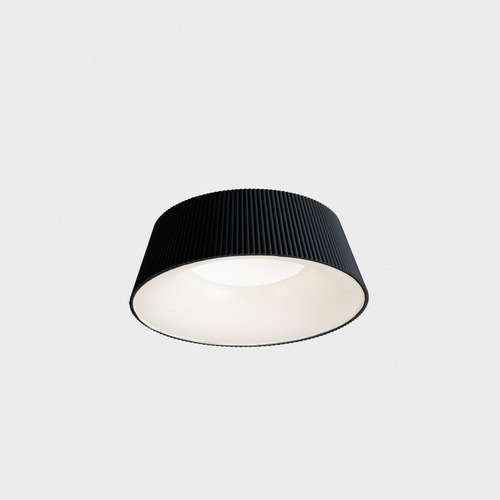 Kruhová - KHL K51400.01.SR.BK-WH.OP.ST.8.30 CHAS stropní svítidlo pr. 460 mm černá-bílá 30 W CRI >80 3000K Non-Dimm - KOHL-Lighting - foto 1