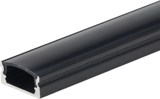 LED páskové profily - Hliníkový profil pro LED pásek Black Body + Black Cover L=2m