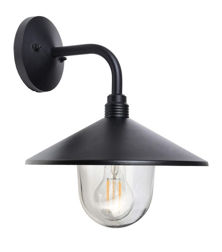 Nástěnná - IMPR 341246 Deko-Light nástěnné přisazené svítidlo Shaula 220-240V AC/50-60Hz E27 1x max. 60,00 W 286 černá - foto 1