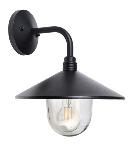 Nástěnná - IMPR 341246 Deko-Light nástěnné přisazené svítidlo Shaula 220-240V AC/50-60Hz E27 1x max. 60,00 W 286 černá - LIGHT IMPRESSIONS - foto 1