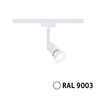 Svítidla - P 95635 URail LED lištový spot Salt GU10 max. 10W 230V bílá - PAULMANN