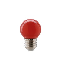 E27 - FAN KLASSIC-E27-RED Žárovka LED E27, 1 W, 200 lm, rossa, 300 °, 45 x 69,5 mm, 15 000 h, CRI 80 - FANEUROPE