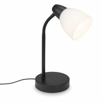 Stolní lampy dekorační - BRILO 7022-015 Stolní lampa, 30 cm, max. 25 W, černá - BRILO