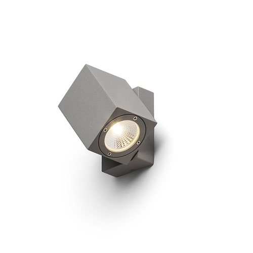 Nástěnná - RED R10378 DAZOOM náklopná stříbrnošedá 230V/350mA LED 7W IP54 3000K - RED - DESIGN RENDL - foto 1