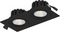 Hranatá - SLC SLC1247 Svítidlo SLC DL04 SQUARE X2 R83X2 BL TED 930 IP54 36° - TLG