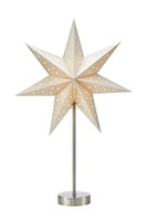 Interiérové dekorace - MAR 706053 Mathilda zlatá hvězda na stůl na baterie - Markslöjd