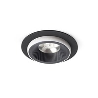 Kruhová - RED R14569 SHARM LED vestavné světlo, sady černá/bílá černá - RED - DESIGN RENDL