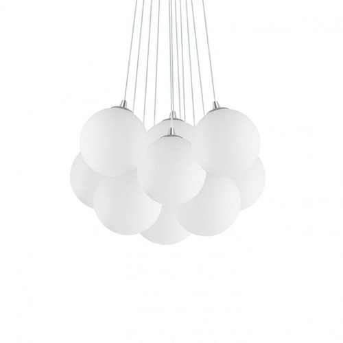 Vícečetná - ILUX 131924 Závěsné svítidlo Ideal Lux Mapa Bianco SP11 131924 bílé - IDEALLUX - foto 1