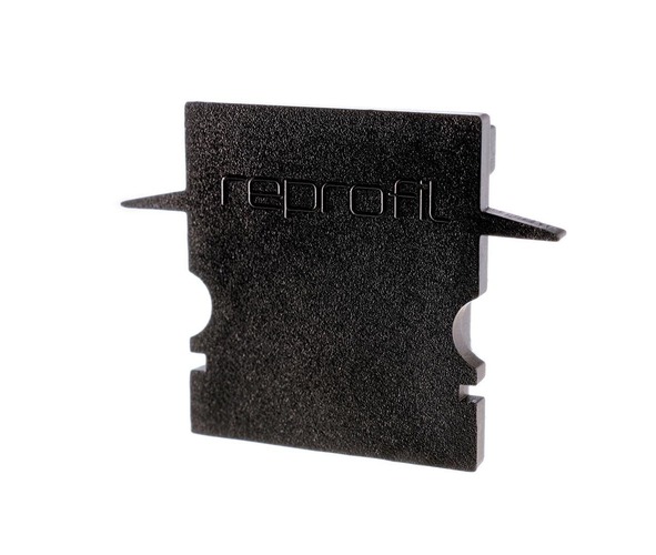 Krytky pro Al profily - IMPR 979072 Koncovka H-ET-02-12 černá 27 mm 2 ks - LIGHT IMPRESSIONS - foto 1