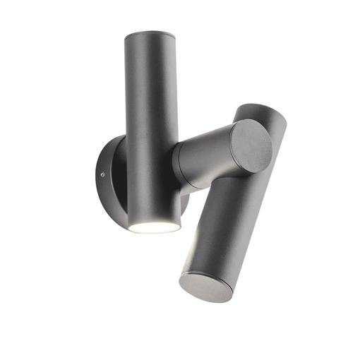 Nástěnná - FAN LED-REVERSE-AP Venkovní nástěnné svítidlo LED REVERSE antracit hliník 7,5 W 620 lm 4000 K IP44 25,3x10,5x17,2 cm - FANEUROPE - foto 1