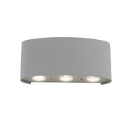Nástěnná - PN 9488-21 CARLO LED nástěnné svítidlo ve stříbrné barvě, polokoule, s teplou bílou barvou světla 3000K - PAUL NEUHAUS
