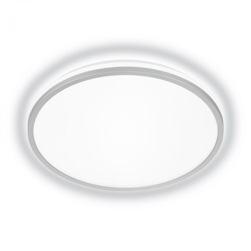 Kruhová - BRILO 3836014 Pulap A LED stropní svítidlo, třída A, přímé a nepřímé osvětlení, matný chrom - BRILO - foto 1