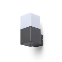 Nástěnná - RED R13637 CLYDE nástěnná antracitová 230V E27 28W IP44 - RED - DESIGN RENDL