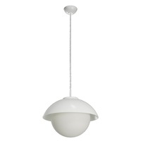 Koule - OS LUK60036 LUKIDA ST3 závěsné skleněné svítidlo bílá IP40 3000 K 27W LED - OSMONT