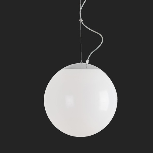 Koule - OS ISI63514 ISIS L3 HP závěsné plastové svítidlo nerez leštěná / bílá IP40 4000 K 52W LED DALI (původní kód OS 63514) - OSMONT - foto 1