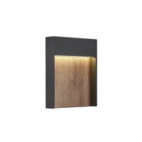 Nástěnná - LA 1002953 FLATT Outdoor, nástěnné LED svítidlo, 3000K, IP65, antracitové/hnědé - BIG WHITE (SLV)